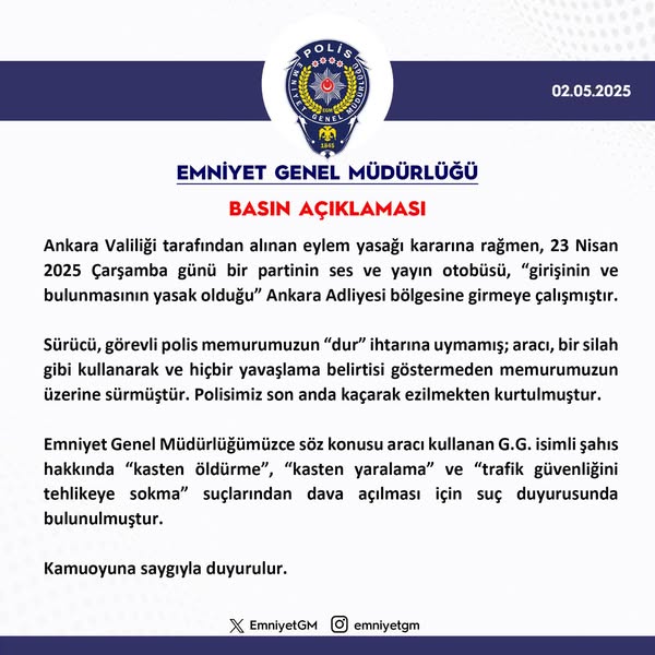 EMNİYET GENEL MÜDÜRLÜĞÜ