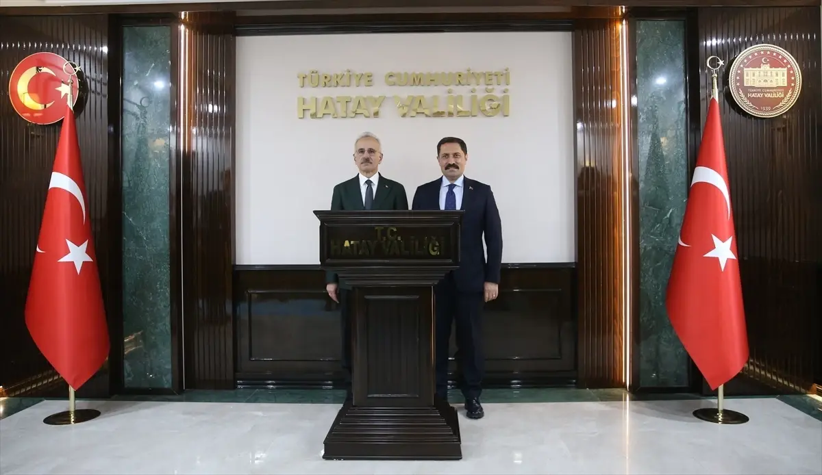 Bakan Uraloğlu'ndan Hatay Açıklamaları
