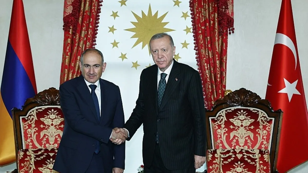 Dolmabahçe’de kritik zirve! Başkan Erdoğan Ermenistan Başbakanı Paşinyan’ı kabul etti: Normalleşme adımları ele alındı