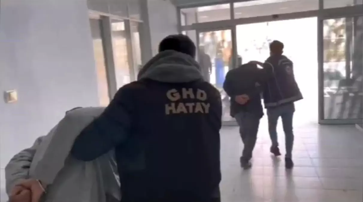 Hatay'da Düzensiz Göçmen Operasyonu