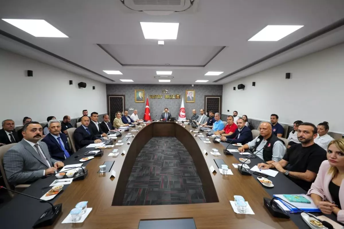 Hatay'da İyileştirme Toplantısı