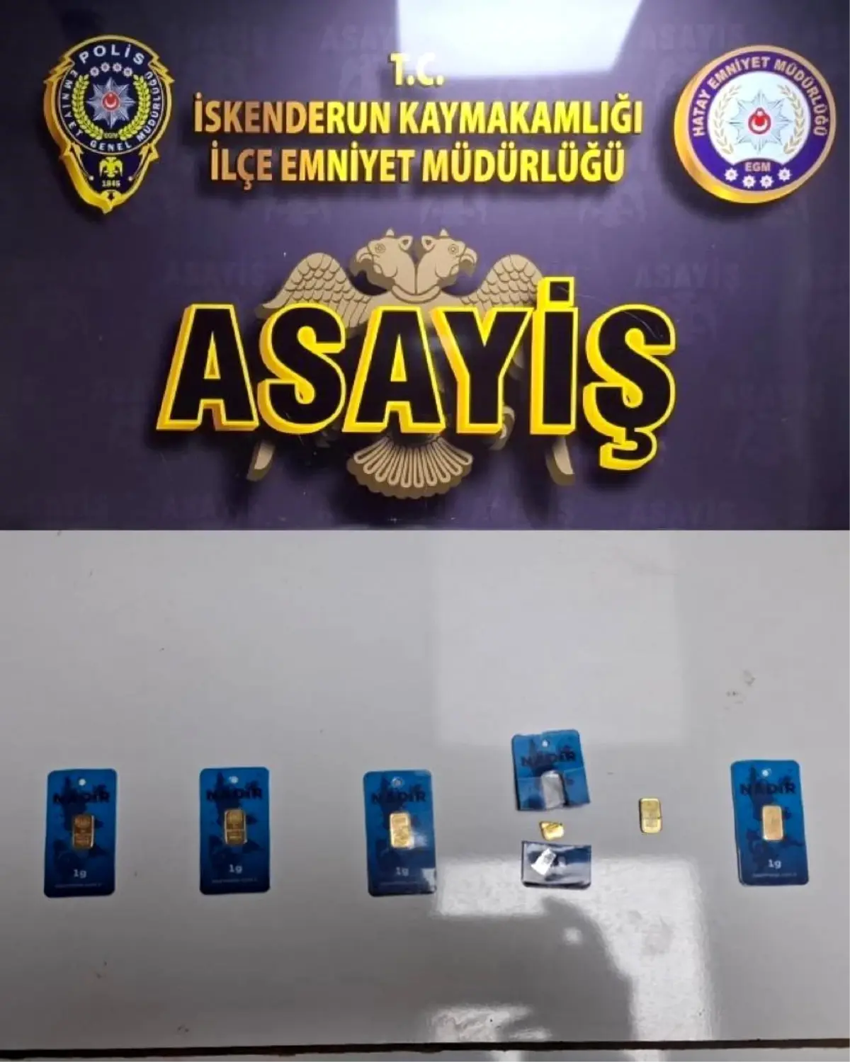Hatay'da Sahte Altın Satan Şahıs Tutuklandı