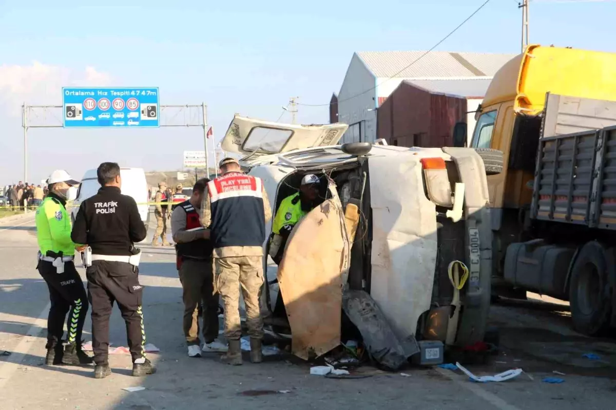 Hatay'daki feci kazada 6 ölü