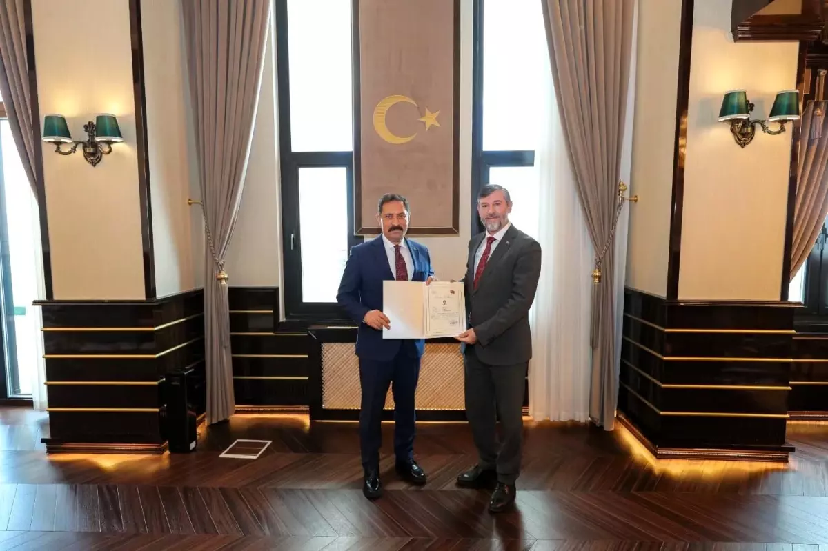 Müftü Topçu'dan Vali Masatlı'ya Veda