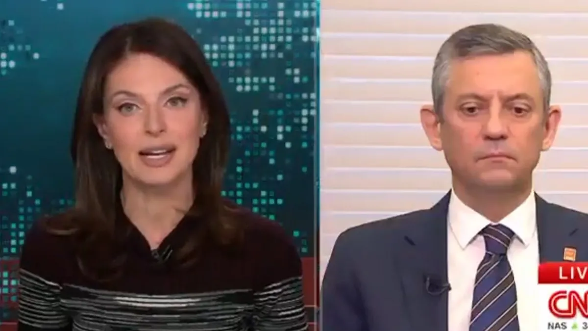 Özgür Özel, CNN International'e katılarak Türk yargısını hedef gösterdi! Türkiye’yi Batı’ya şikayet etti