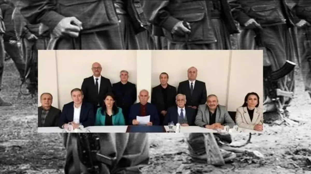 Terörsüz Türkiye yolunda kritik eşik aşıldı: Silahlara veda! PKK 'örgütü fesh' kararını açıklayacak